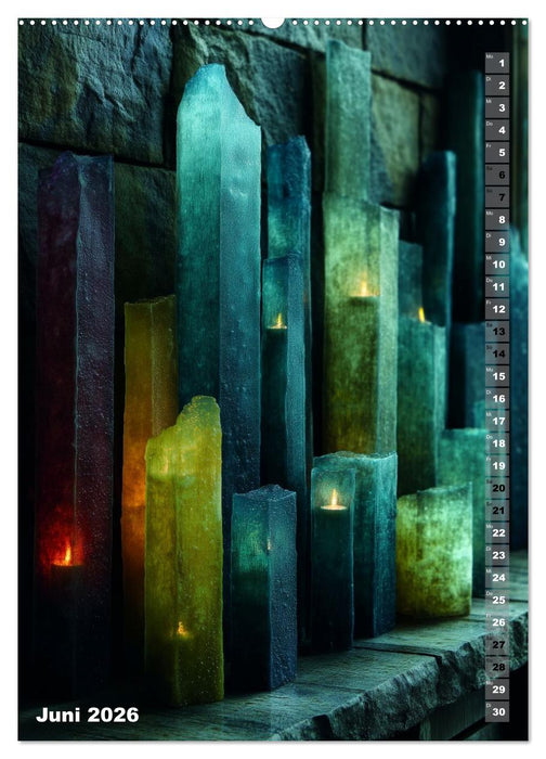 Kerzenwelt (CALVENDO Wandkalender 2026)