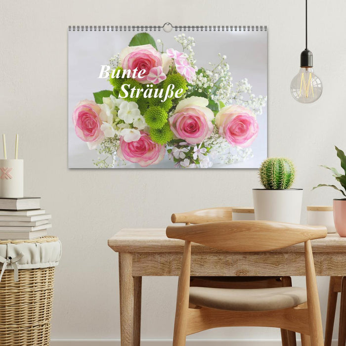 Bunte Sträuße (CALVENDO Wandkalender 2026)