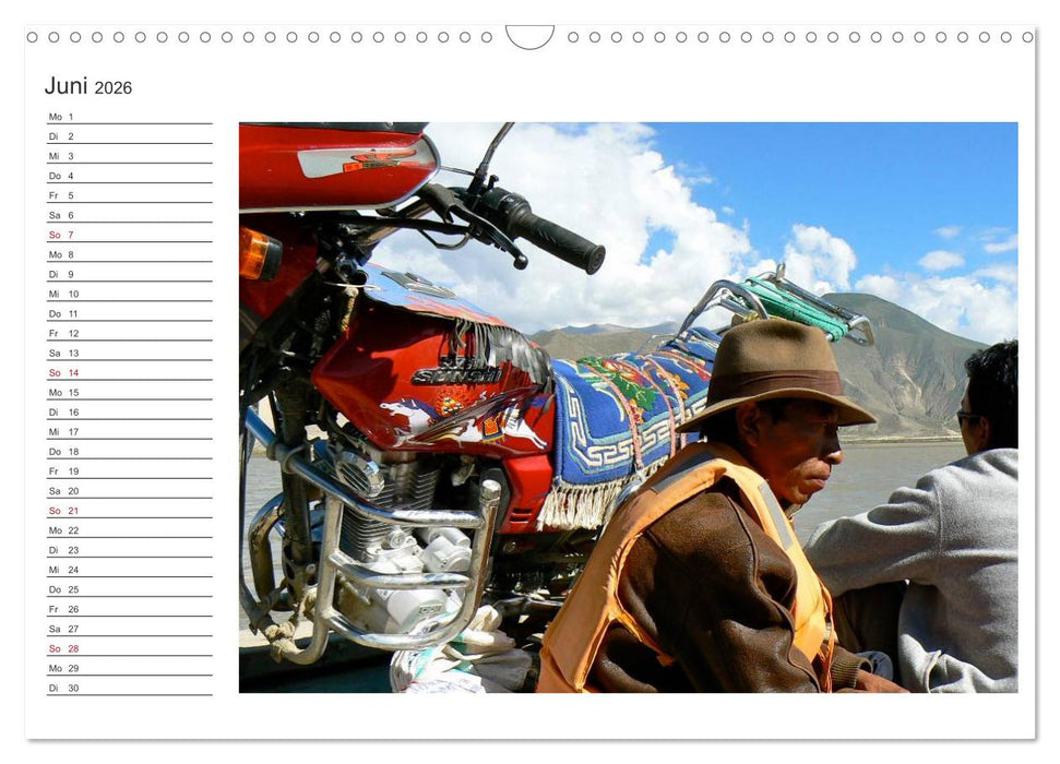 Tibet - Begegnungen (CALVENDO Wandkalender 2026)