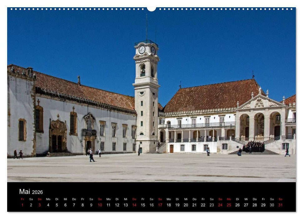 Glanzlichter Portugals (CALVENDO Wandkalender 2026)
