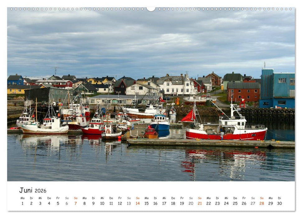Nordnorwegen im Licht (CALVENDO Wandkalender 2026)