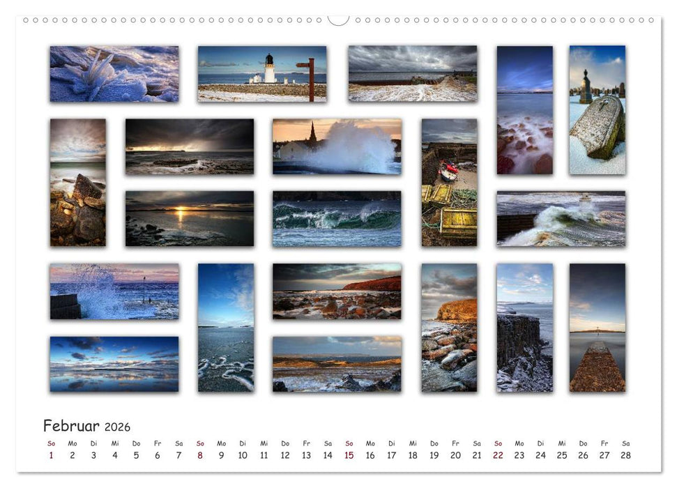 Schottland Impressionen (CALVENDO Premium Wandkalender 2026)