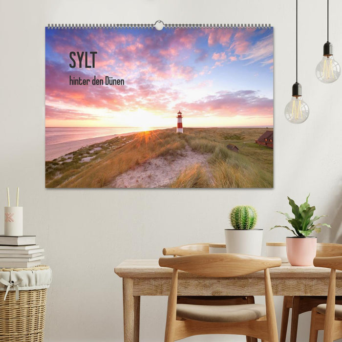 SYLT hinter den Dünen (CALVENDO Wandkalender 2026)
