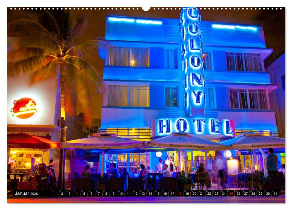 Blickpunkte der USA (CALVENDO Premium Wandkalender 2026)