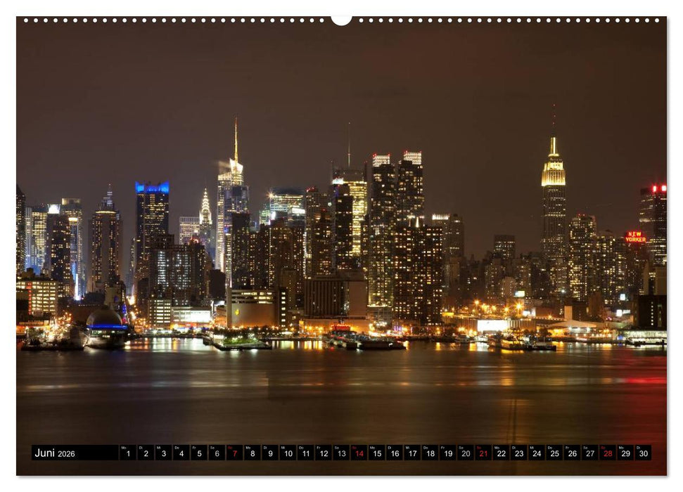 Blickpunkte der USA (CALVENDO Premium Wandkalender 2026)