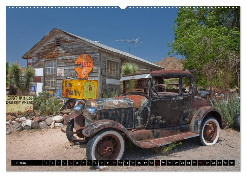 Blickpunkte der USA (CALVENDO Premium Wandkalender 2026)