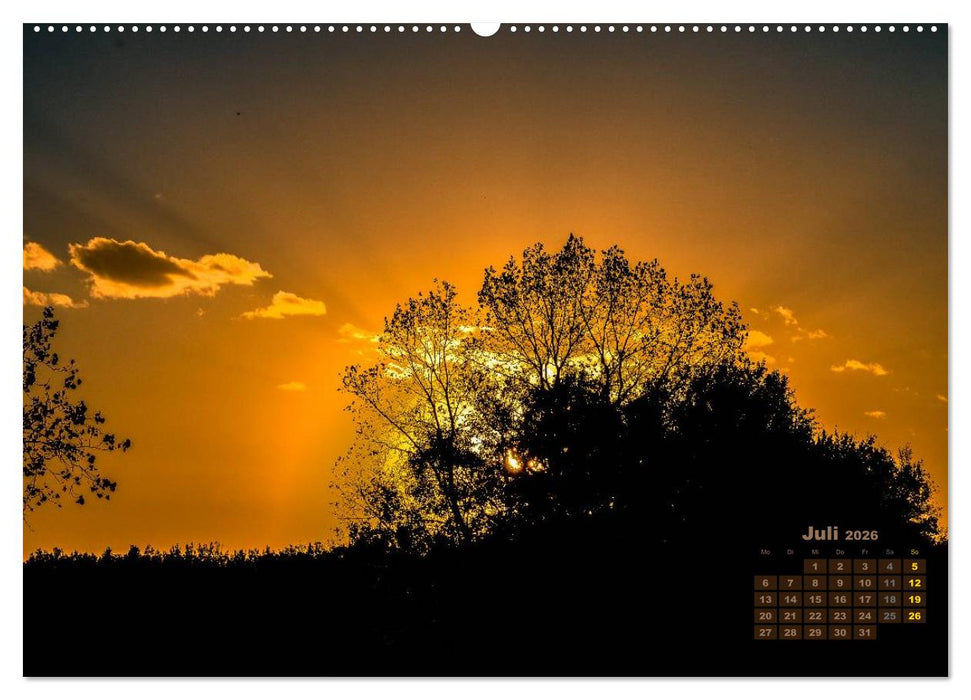 Manitoba 2026 Wenn die Sonne schlafen geht (CALVENDO Premium Wandkalender 2026)