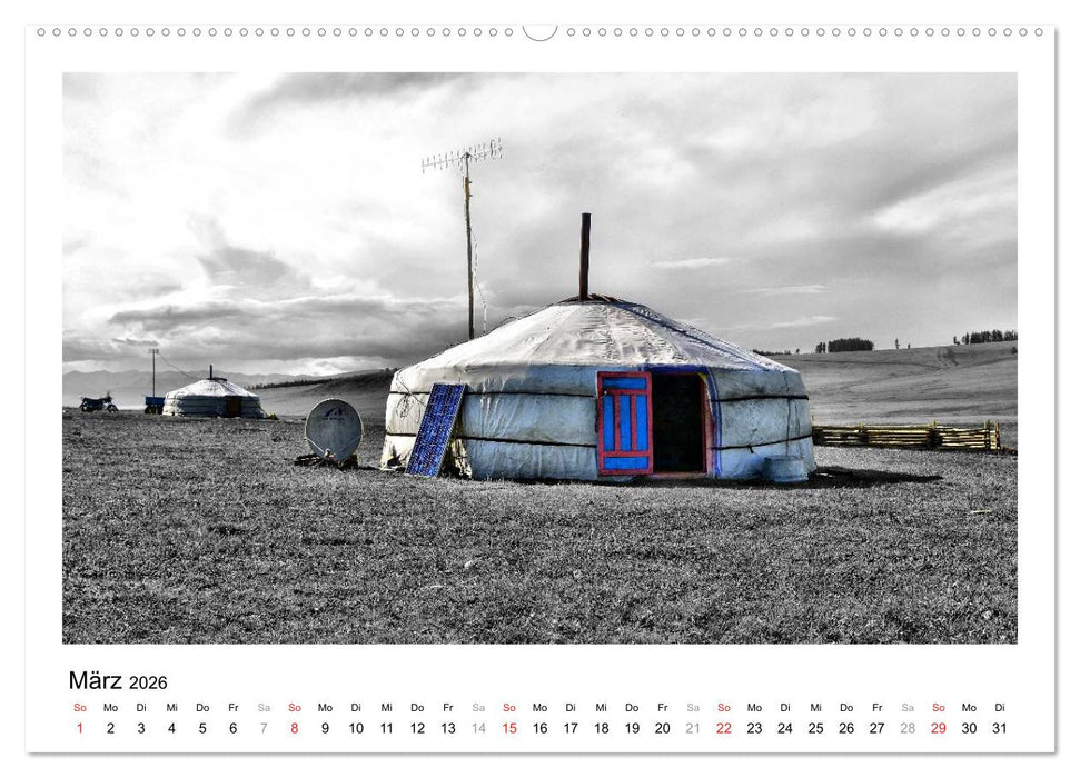 Mongolei – Mit anderen Augen (CALVENDO Premium Wandkalender 2026)
