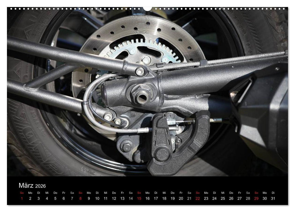 CanAm Spyder F3 (CALVENDO Wandkalender 2026)