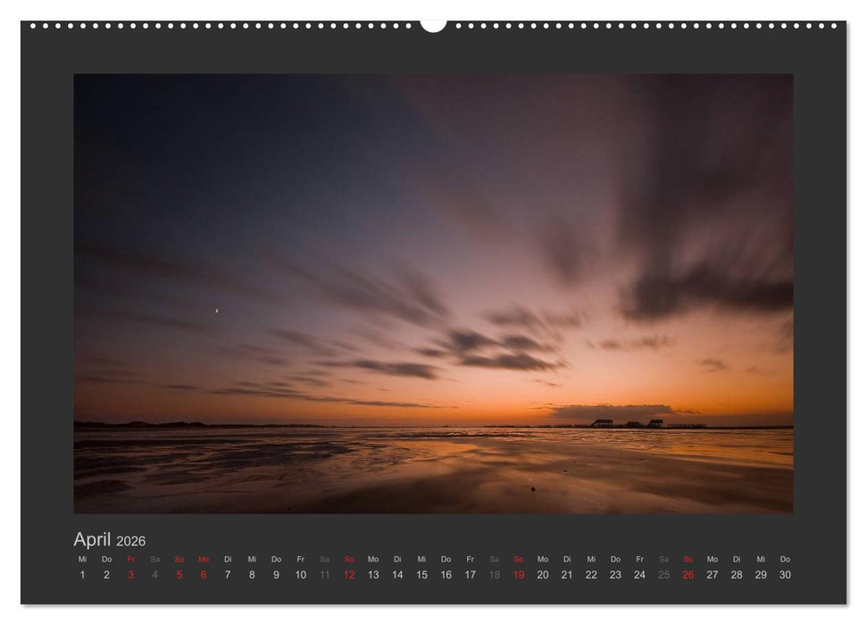 Impressionen aus St. Peter-Ording (CALVENDO Wandkalender 2026)