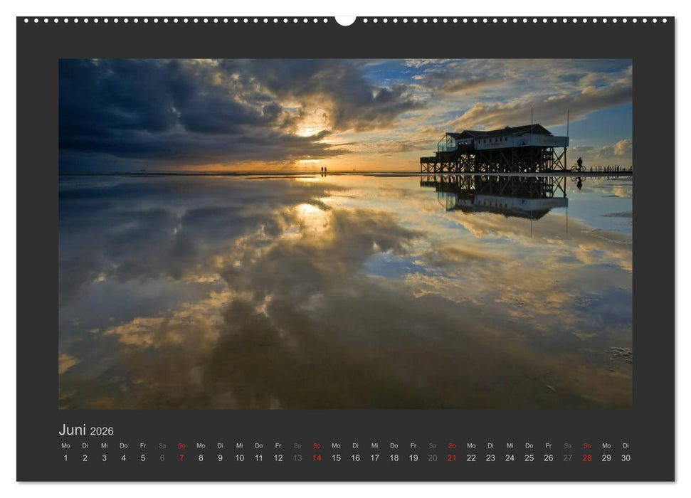 Impressionen aus St. Peter-Ording (CALVENDO Wandkalender 2026)