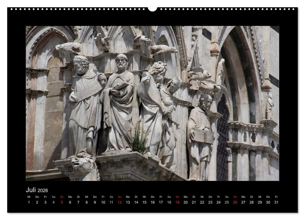 Siena, Perle der Toskana (CALVENDO Premium Wandkalender 2026)