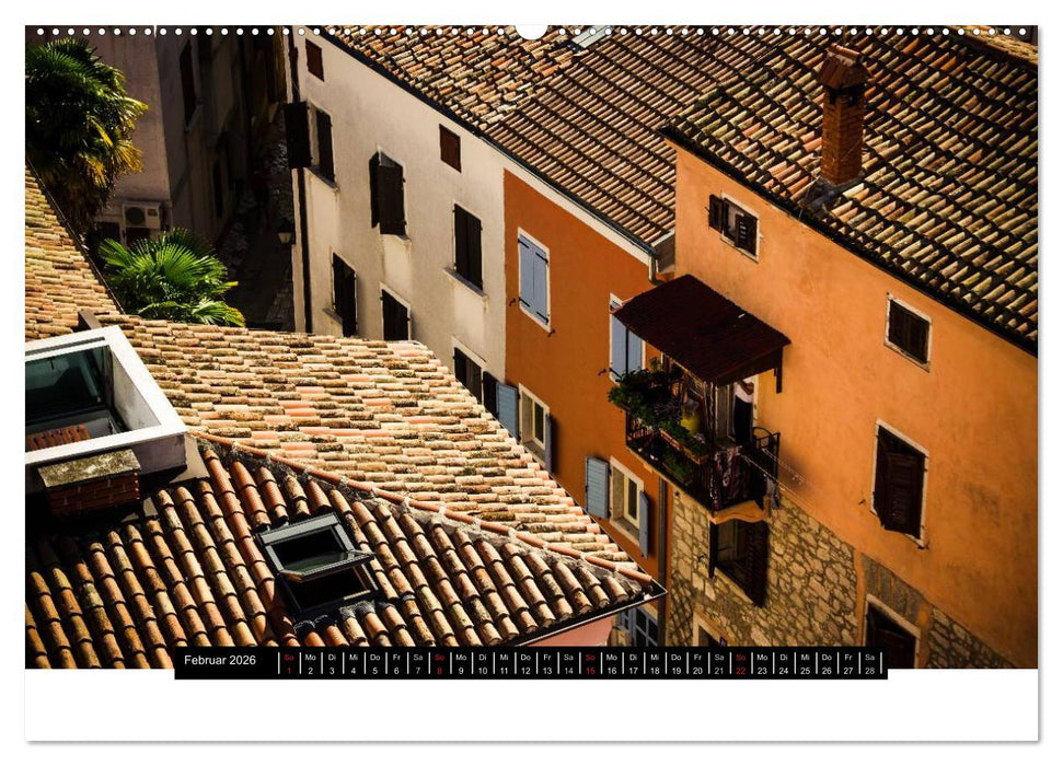 Istrien, der Flair des Südens (CALVENDO Wandkalender 2026)