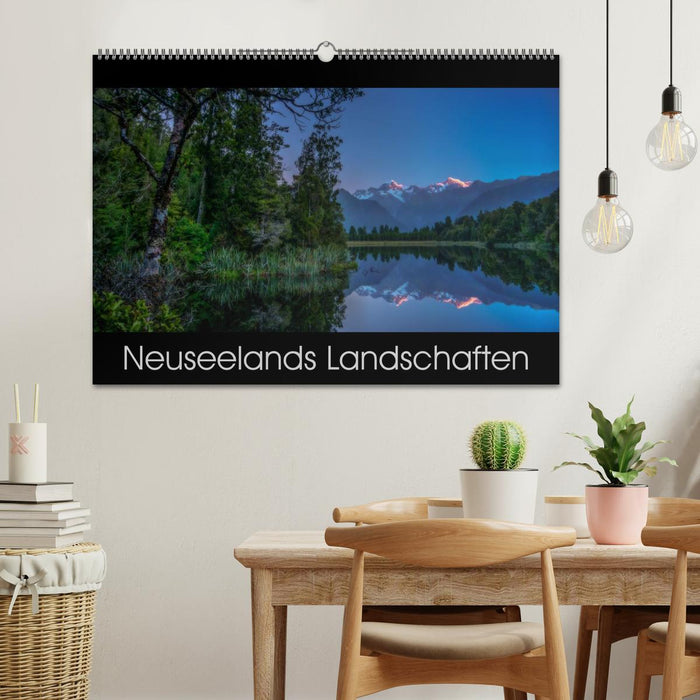 Neuseelands Landschaften (CALVENDO Wandkalender 2026)