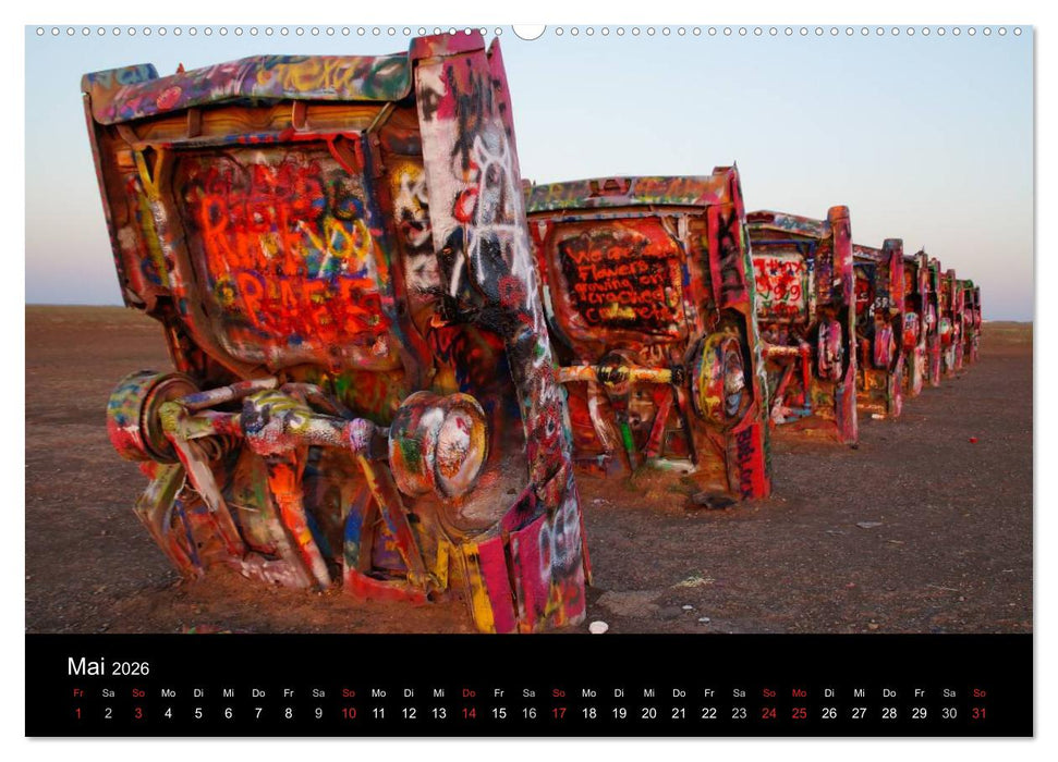 USA Highlights 2026 (CALVENDO Wandkalender 2026)