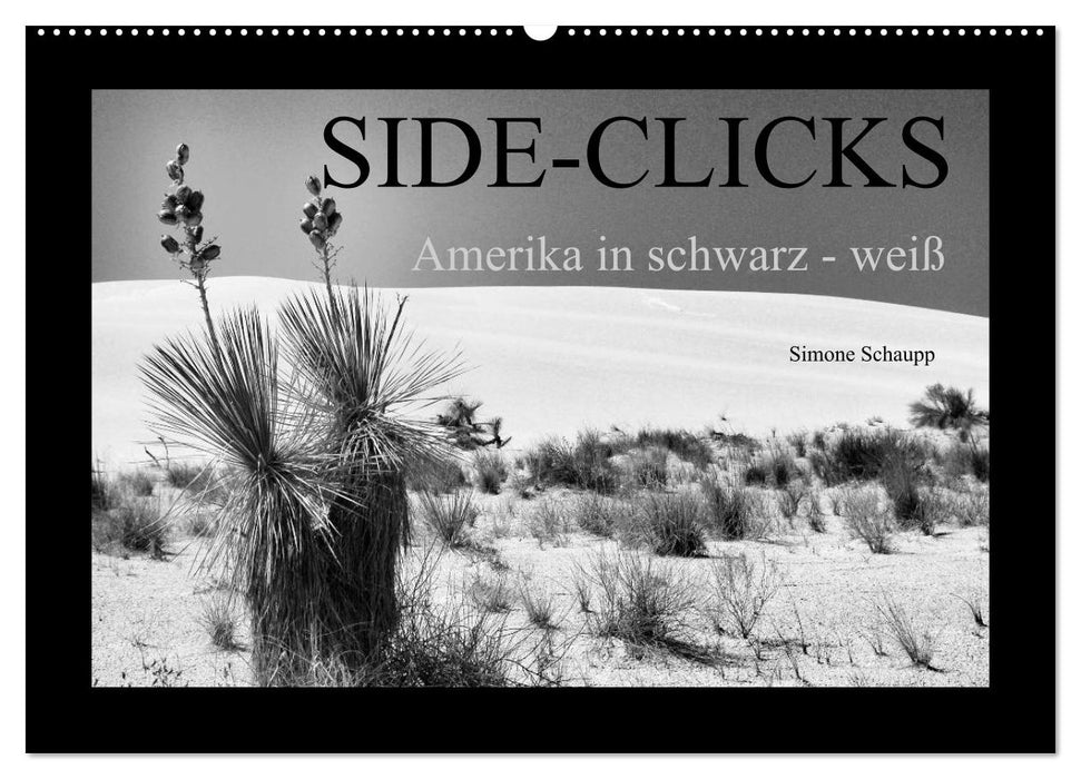 Side-Clicks Amerika in schwarz-weiß (CALVENDO Wandkalender 2026)