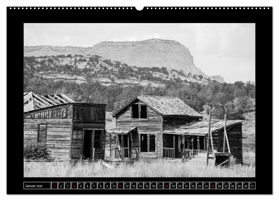 Side-Clicks Amerika in schwarz-weiß (CALVENDO Wandkalender 2026)