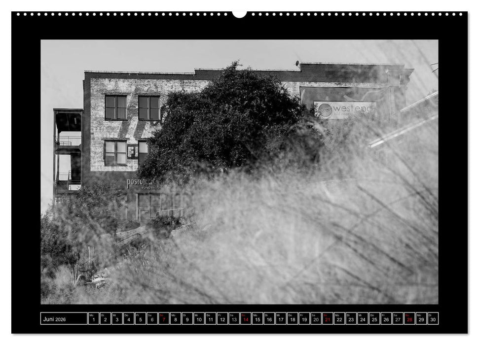 Side-Clicks Amerika in schwarz-weiß (CALVENDO Wandkalender 2026)