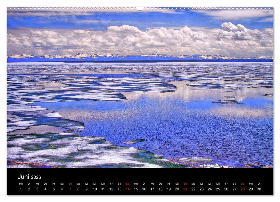Traumziele in den USA. Der Yellowstone National Park (CALVENDO Premium Wandkalender 2026)
