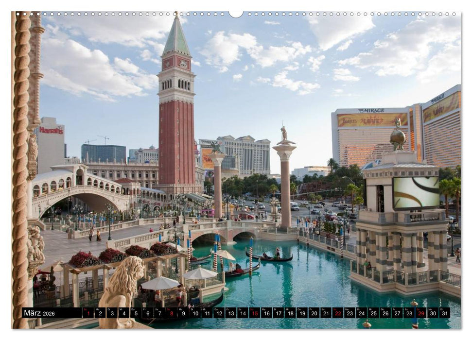 Blickpunkte der USA (CALVENDO Wandkalender 2026)