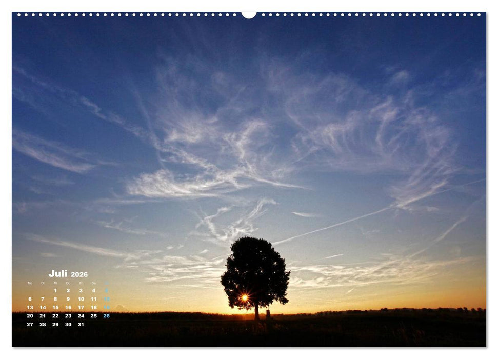 Wolkenträume - Traumwolken (CALVENDO Premium Wandkalender 2026)