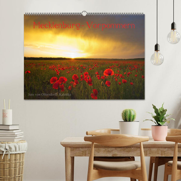 Mecklenburg - Vorpommern (CALVENDO Wandkalender 2026)