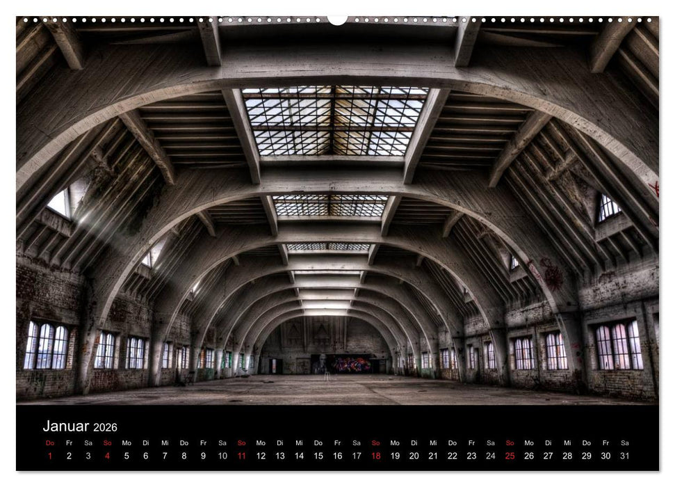 Lost Places - Verlassene Orte (CALVENDO Premium Wandkalender 2026)