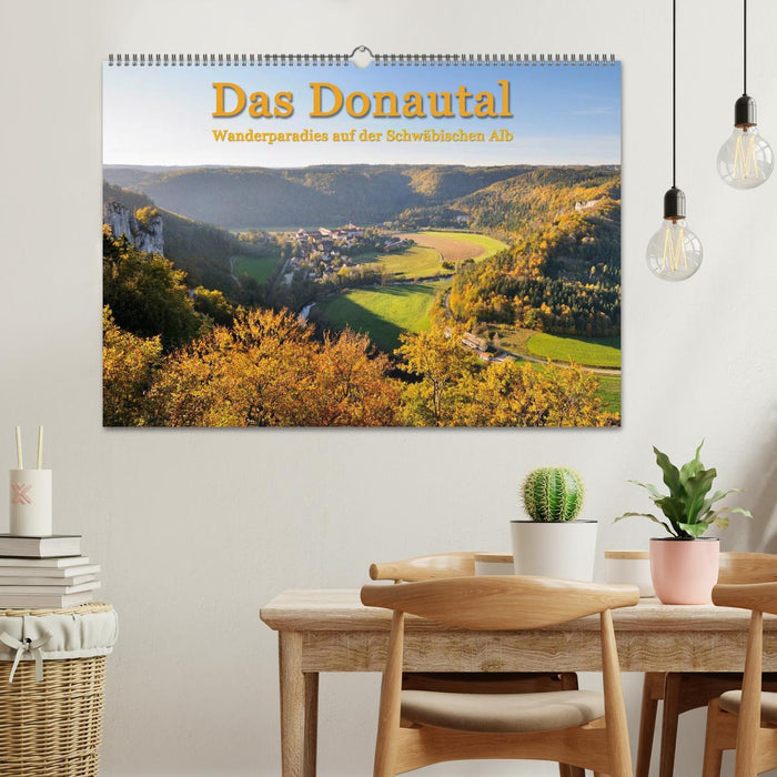 Das Donautal - Wanderparadies auf der Schwäbischen Alb (CALVENDO Wandkalender 2026)
