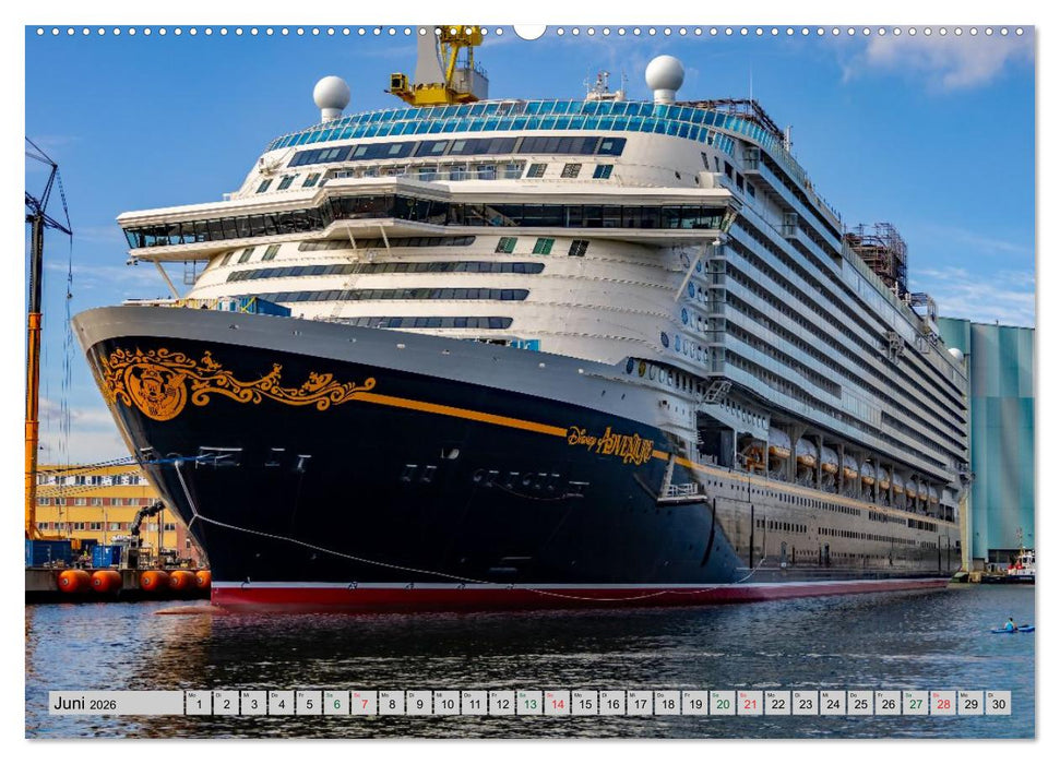 Hansestadt Wismar - Hafenimpressionen (CALVENDO Premium Wandkalender 2026)