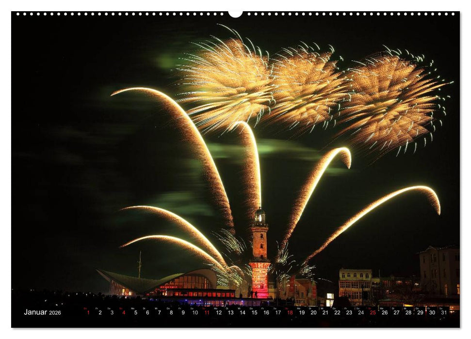 Urlaub in Warnemünde (CALVENDO Wandkalender 2026)
