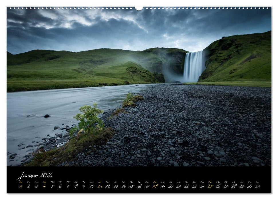 ISLAND - Traumlandschaften (CALVENDO Wandkalender 2026)