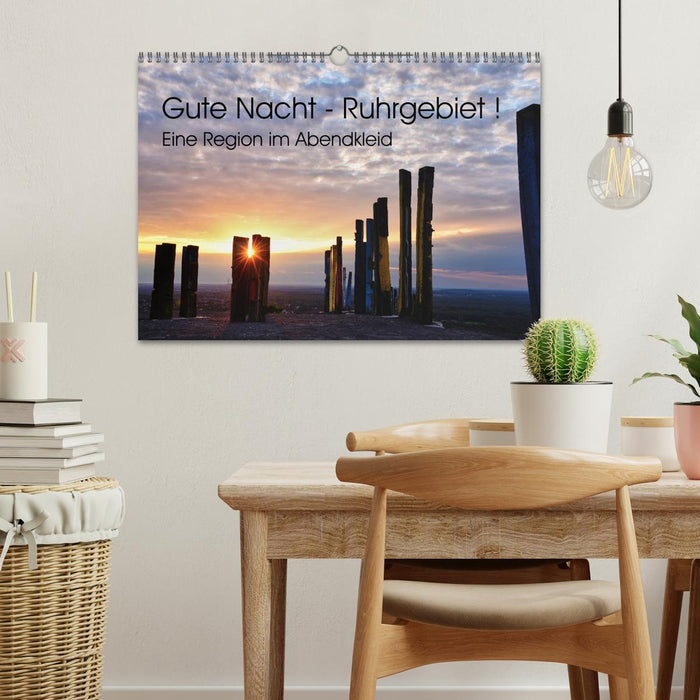 Gute Nacht - Ruhrgebiet! (CALVENDO Wandkalender 2026)