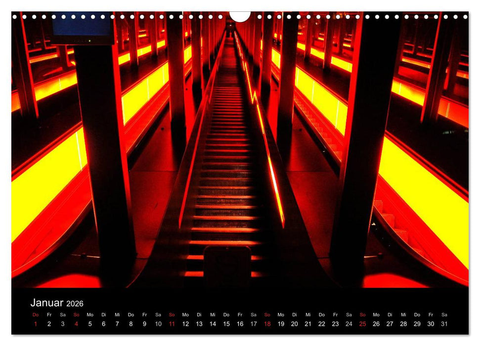 Gute Nacht - Ruhrgebiet! (CALVENDO Wandkalender 2026)