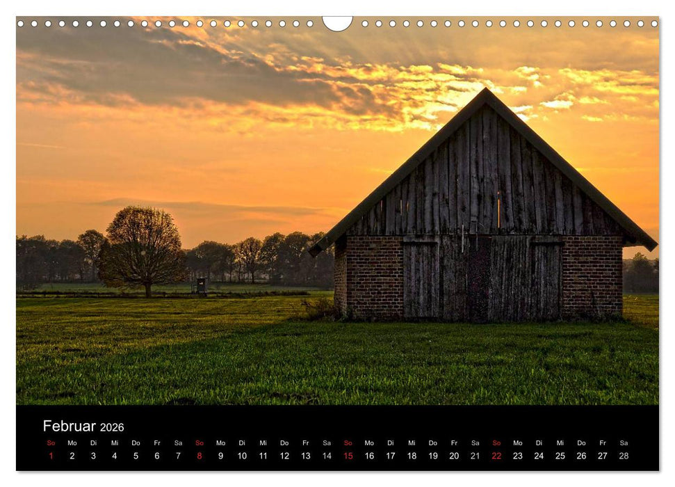 Gute Nacht - Ruhrgebiet! (CALVENDO Wandkalender 2026)