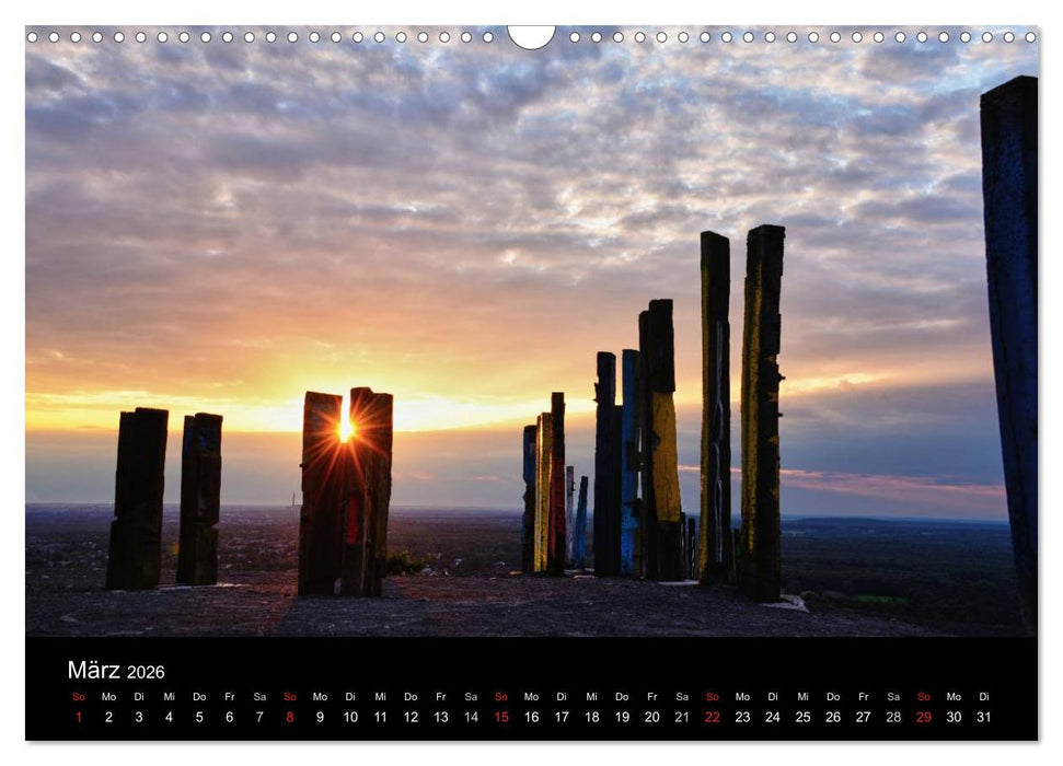 Gute Nacht - Ruhrgebiet! (CALVENDO Wandkalender 2026)