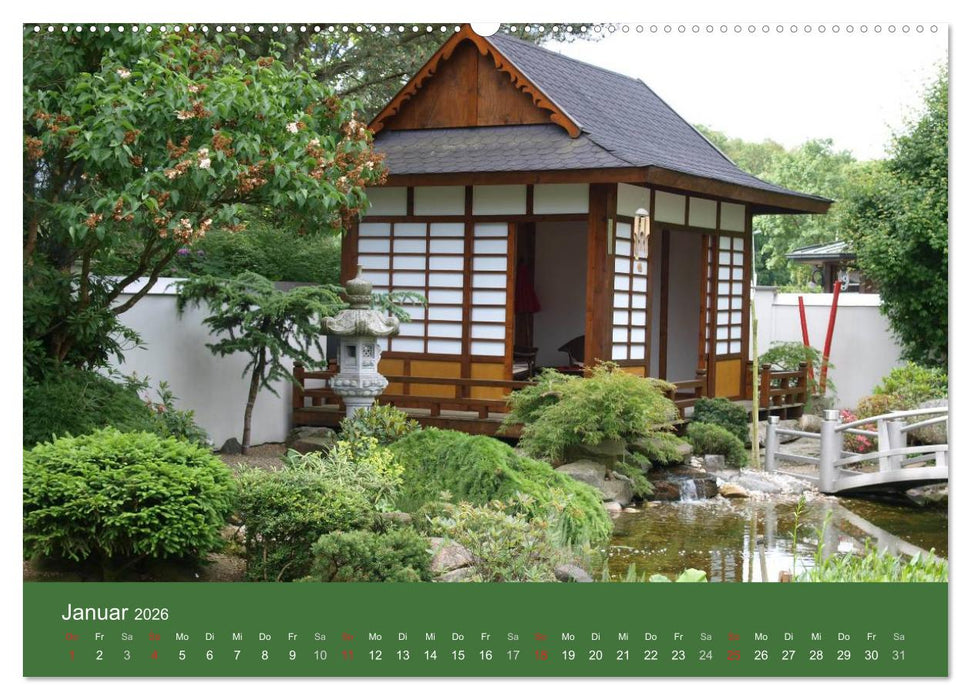 Gärten in Westfalen öffnen ihre Pforten (CALVENDO Premium Wandkalender 2026)