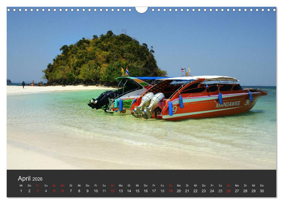 Thailand - exotisch und faszinierend (CALVENDO Wandkalender 2026)
