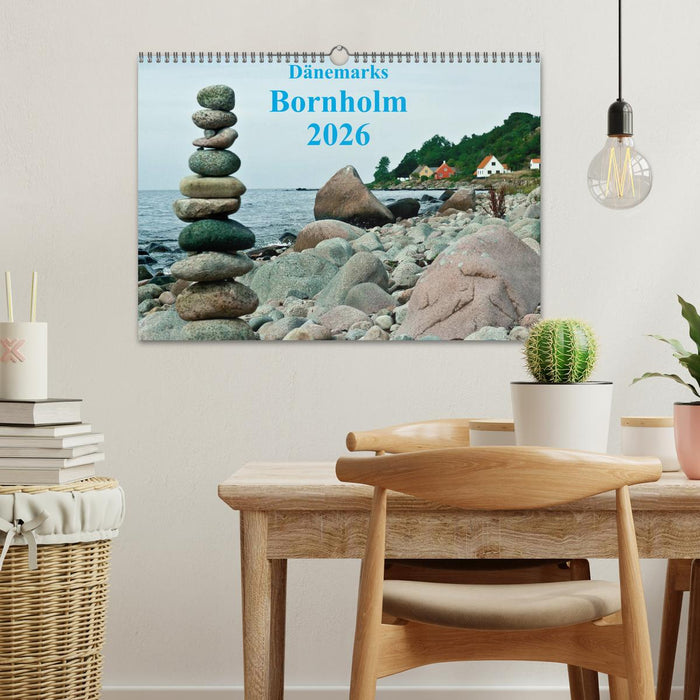 Dänemarks Bornholm 2026 (CALVENDO Wandkalender 2026)