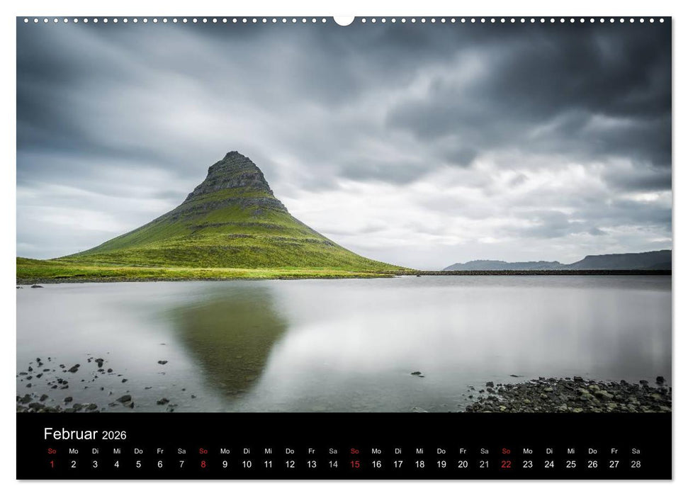 Island Impressionen von Armin Fuchs (CALVENDO Premium Wandkalender 2026)