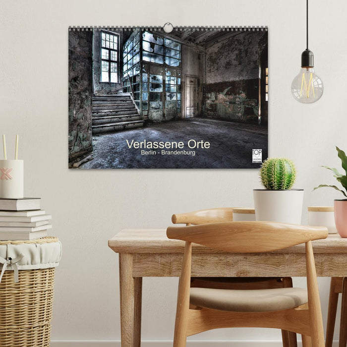 Verlassene Orte - Berlin - Brandenburg (CALVENDO Wandkalender 2026)