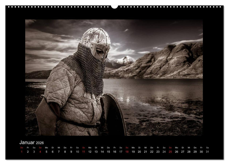 Wikinger und Krieger (CALVENDO Premium Wandkalender 2026)