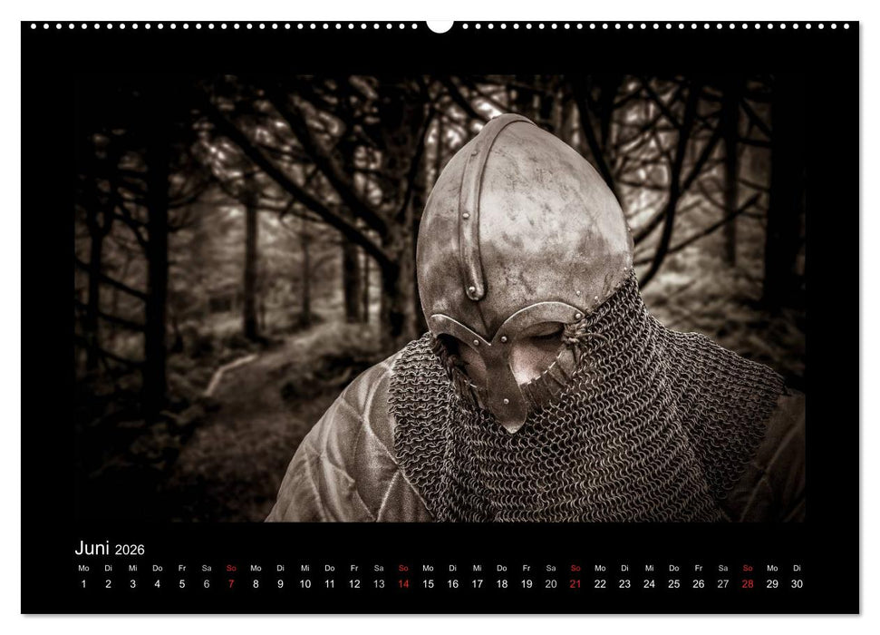 Wikinger und Krieger (CALVENDO Premium Wandkalender 2026)