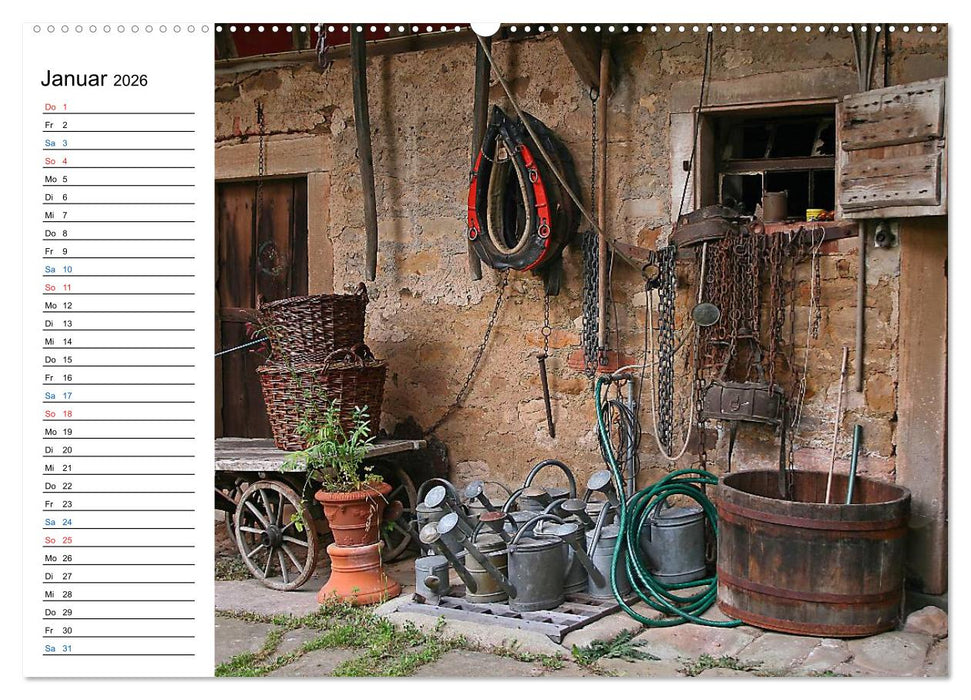 Landleben (CALVENDO Premium Wandkalender 2026)