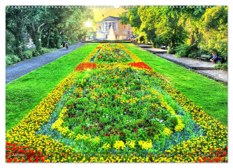 Halle an der Saale - Stadtansichten (CALVENDO Premium Wandkalender 2026)