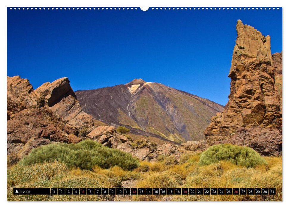 Teneriffa - Insel des ewigen Frühlings (CALVENDO Premium Wandkalender 2026)