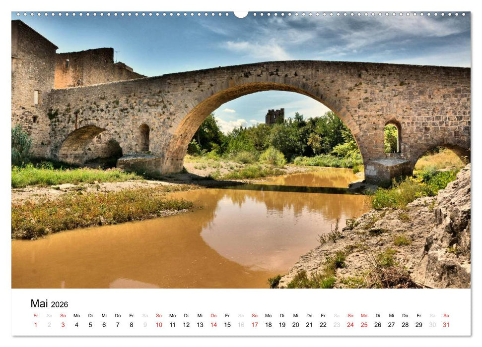 Languedoc-Roussillon - unter der Sonne des Midi (CALVENDO Premium Wandkalender 2026)