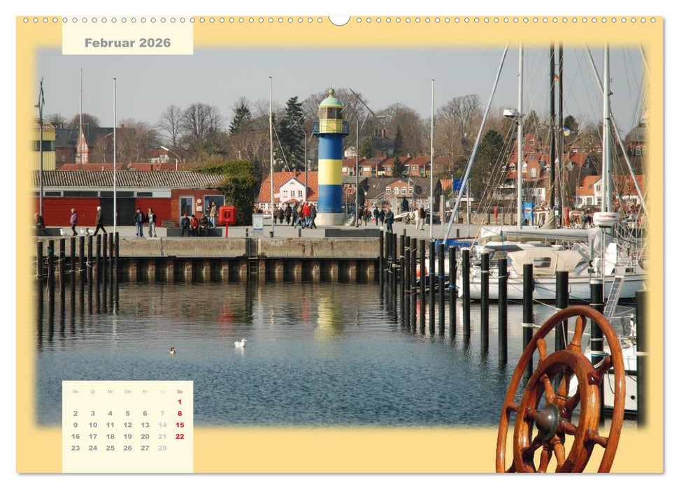 Leuchttürme Schleswig-Holsteins (CALVENDO Premium Wandkalender 2026)