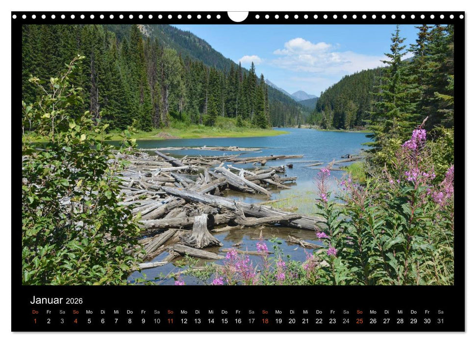 Kanada - Südwesten (CALVENDO Wandkalender 2026)