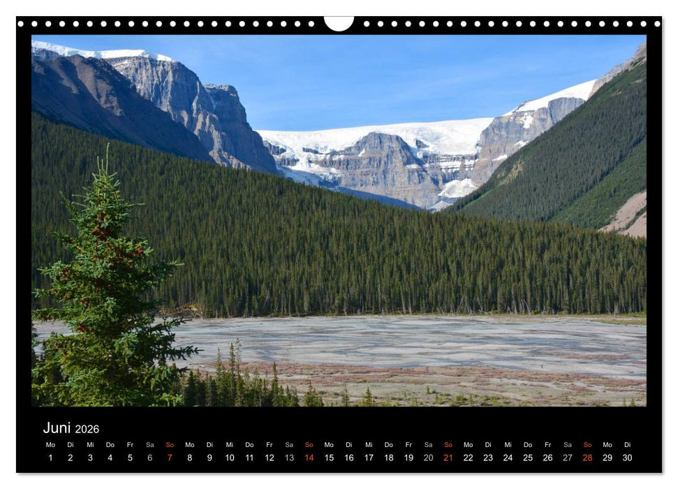 Kanada - Südwesten (CALVENDO Wandkalender 2026)