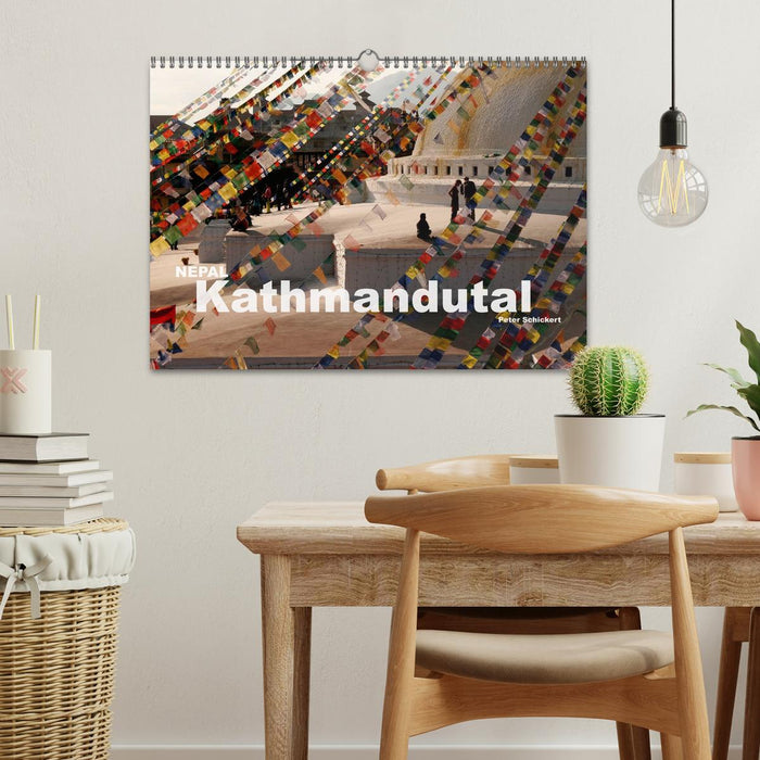 Nepal - Kathmandutal (CALVENDO Wandkalender 2026)